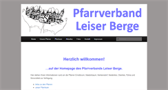 Desktop Screenshot of pfarre-ernstbrunn.at